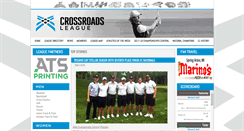 Desktop Screenshot of crossroadsleague.com